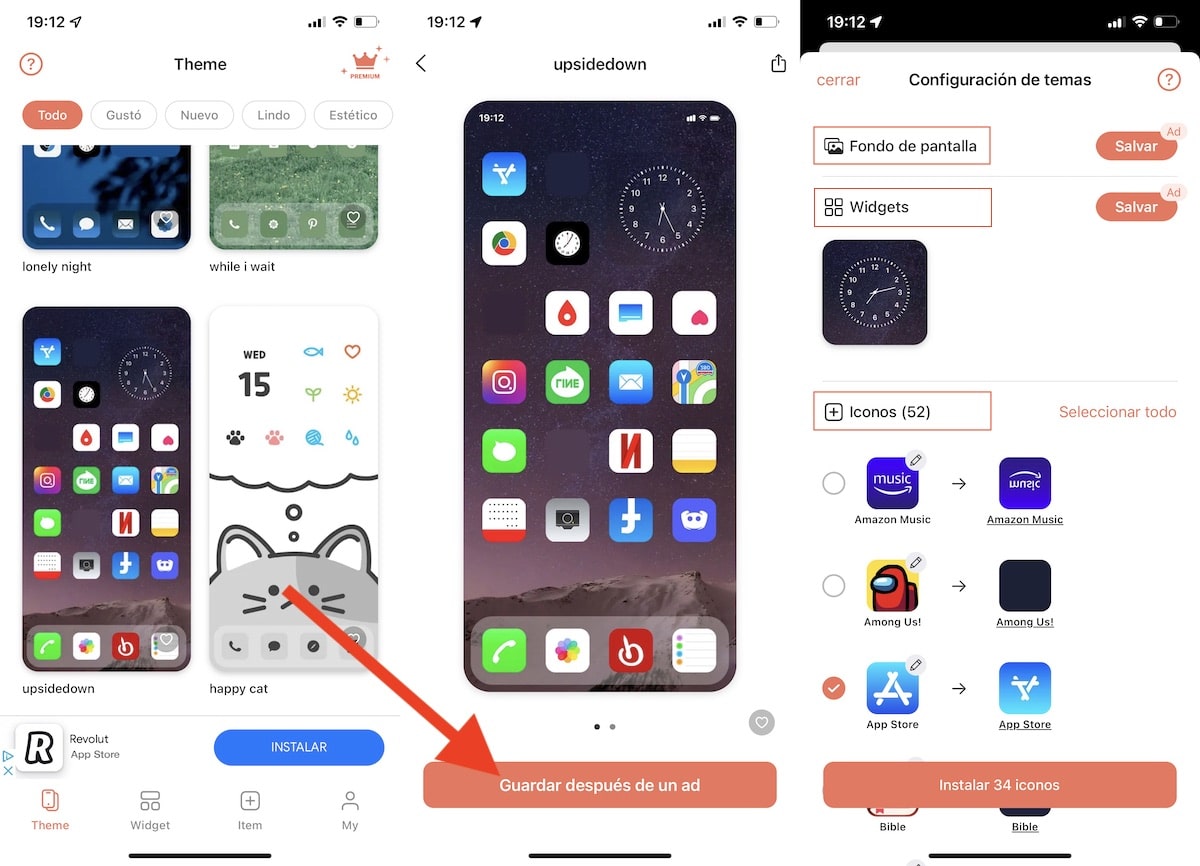 cambiar los iconos de la aplicación de iPhone