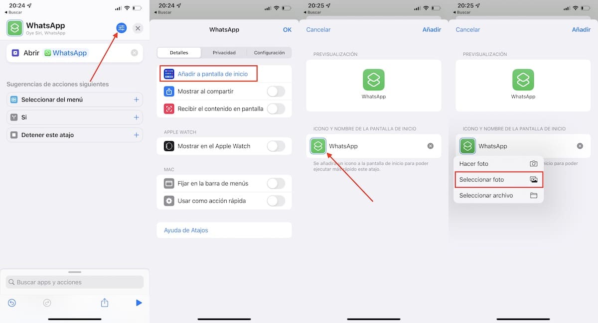 Cambia los íconos de las aplicaciones de iPhone con Atajos